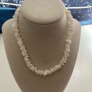Elegant White Shell Necklace
